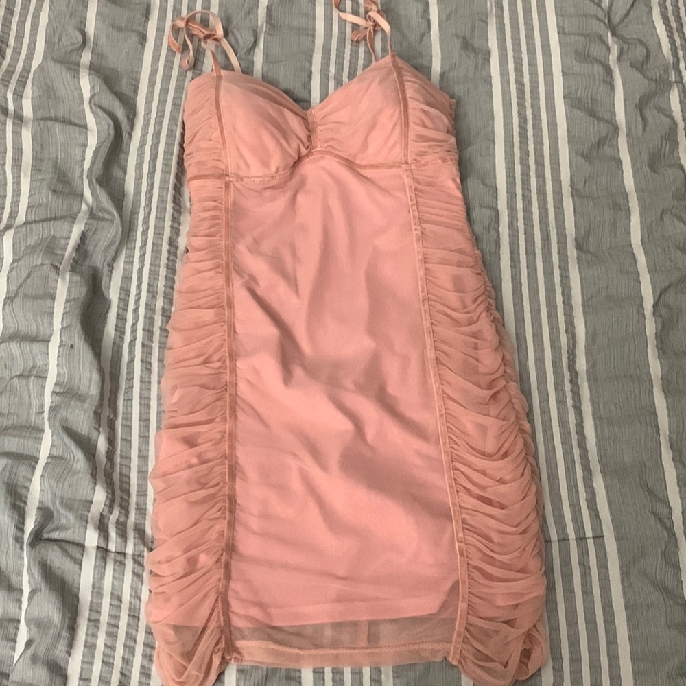 Light pink dress , small . I just used for one night!, like new!